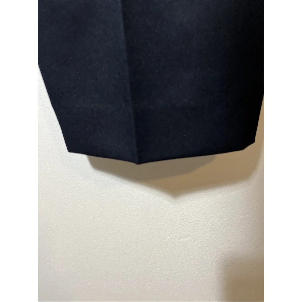 Flying Cross Pants Mens 42L Navy Staight Leg Pockets Wool‎ Blend Dress Attire